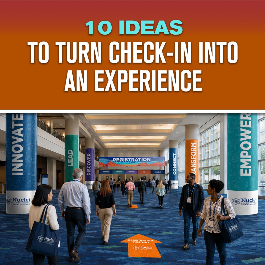 10 Ideas to Welcome Attendees