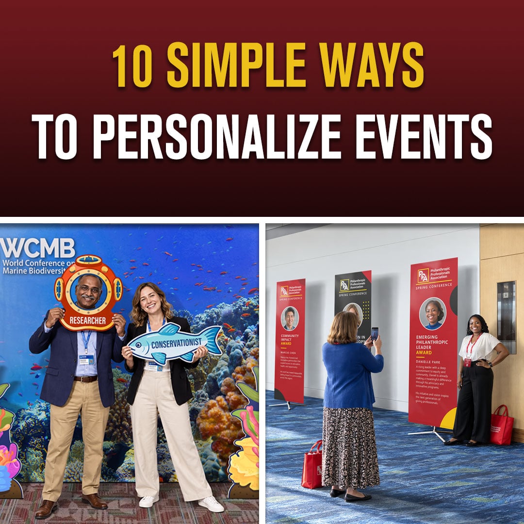 10 Simple Ways to Personalize Events